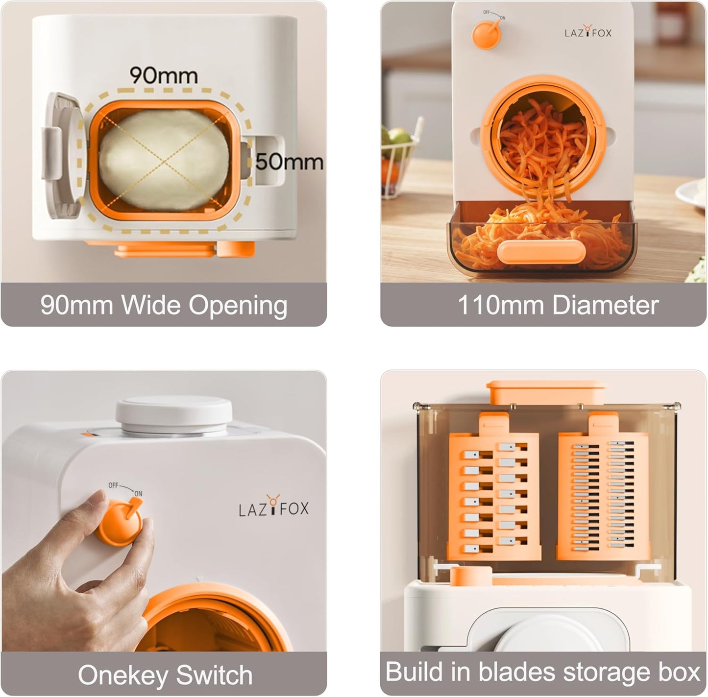 5-in-1 Automatic Electric Vegetable Cutter