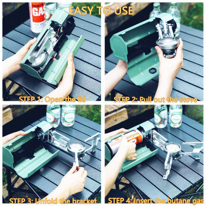 Portable Folding Camping Gas Stove