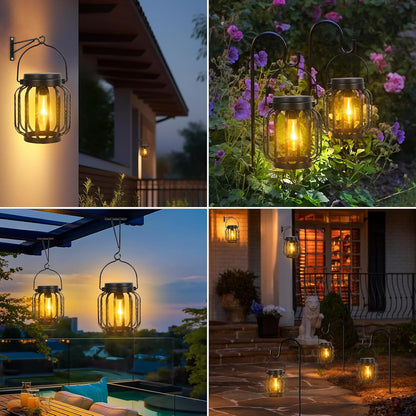 Solar Lanterns Outdoor Hanging Lights