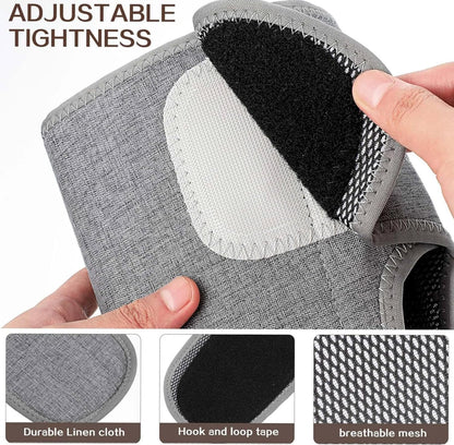 Air Compression Heat Leg Massager (Pack Of 2)