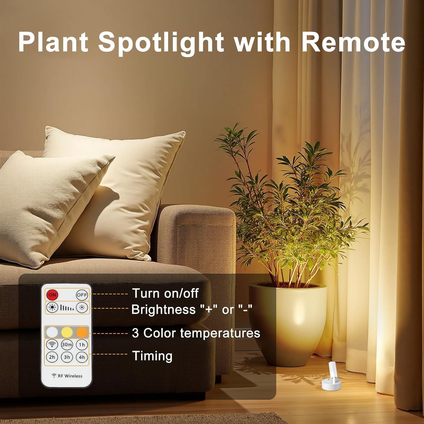 Magnetic Suction Spotlight Lamp