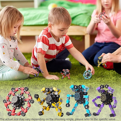 Transformable Fidget Spinners for Kids & Adults