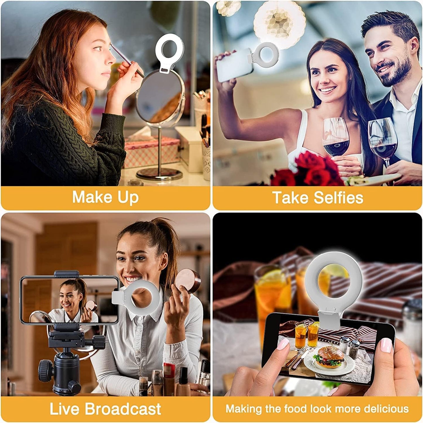 LED Selfie Ring Light for All Smartphones