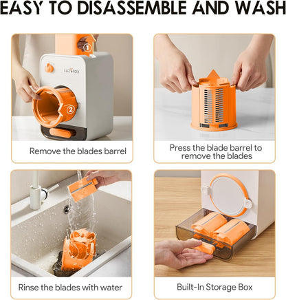 5-in-1 Automatic Electric Vegetable Cutter