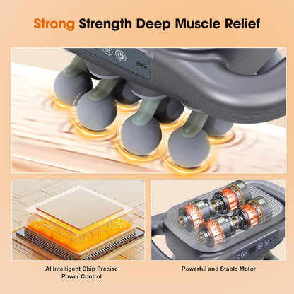 16 Head - Deep Tissue Body Muscle Massager