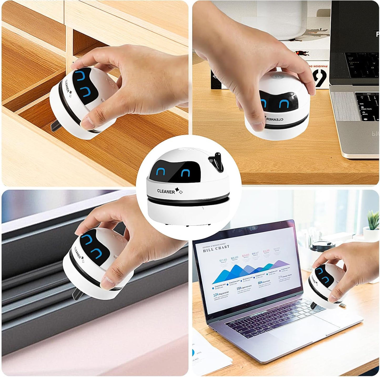 Mini Desktop Vacuum Cleaner