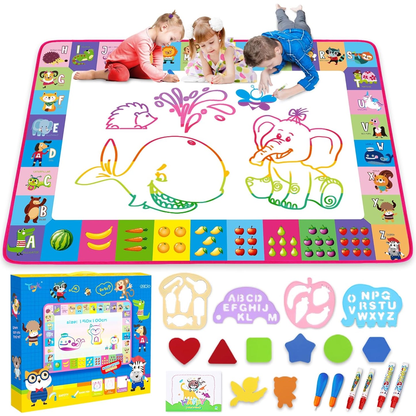 Magic Water Drawing Mat For Kids