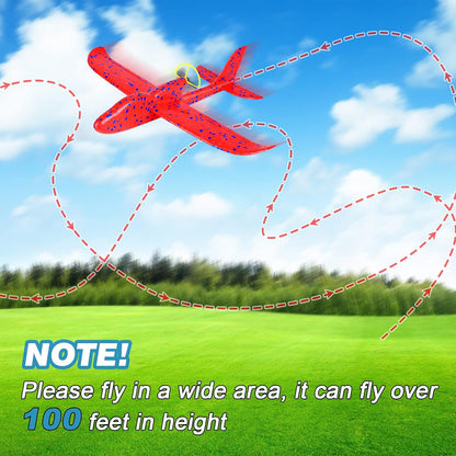 Flying Airplane With Shooting Gun