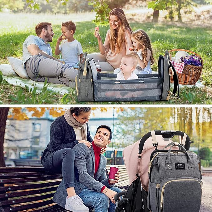 Multi Functional Baby Diaper Changing Station Bag