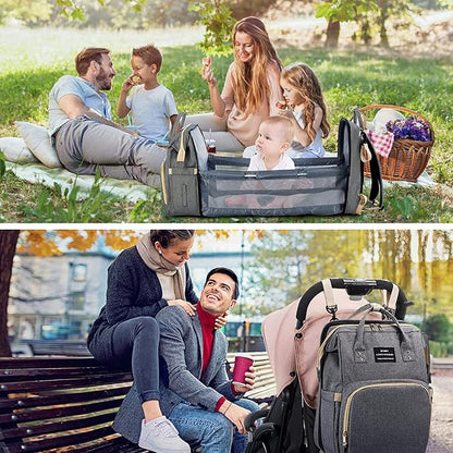 Multi Functional Baby Diaper Changing Station Bag
