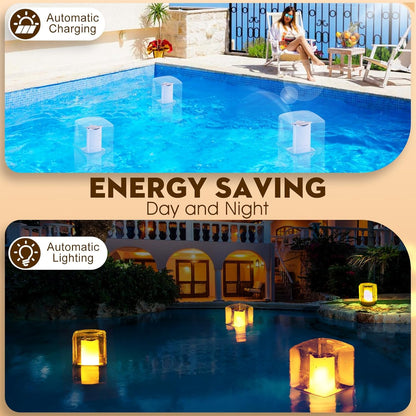 Solar Floating Pool Light
