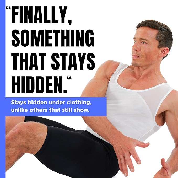 Bodysuit Compression Undershirt Vest For Loose Belly