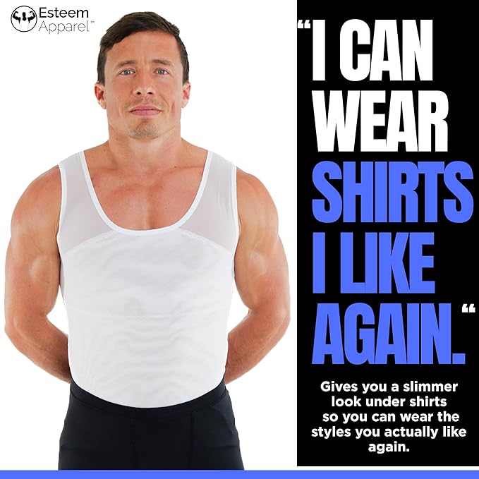 Bodysuit Compression Undershirt Vest For Loose Belly
