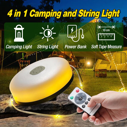 4 in 1 Camping and String Light