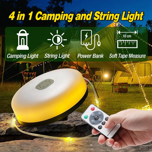 4 in 1 Camping and String Light