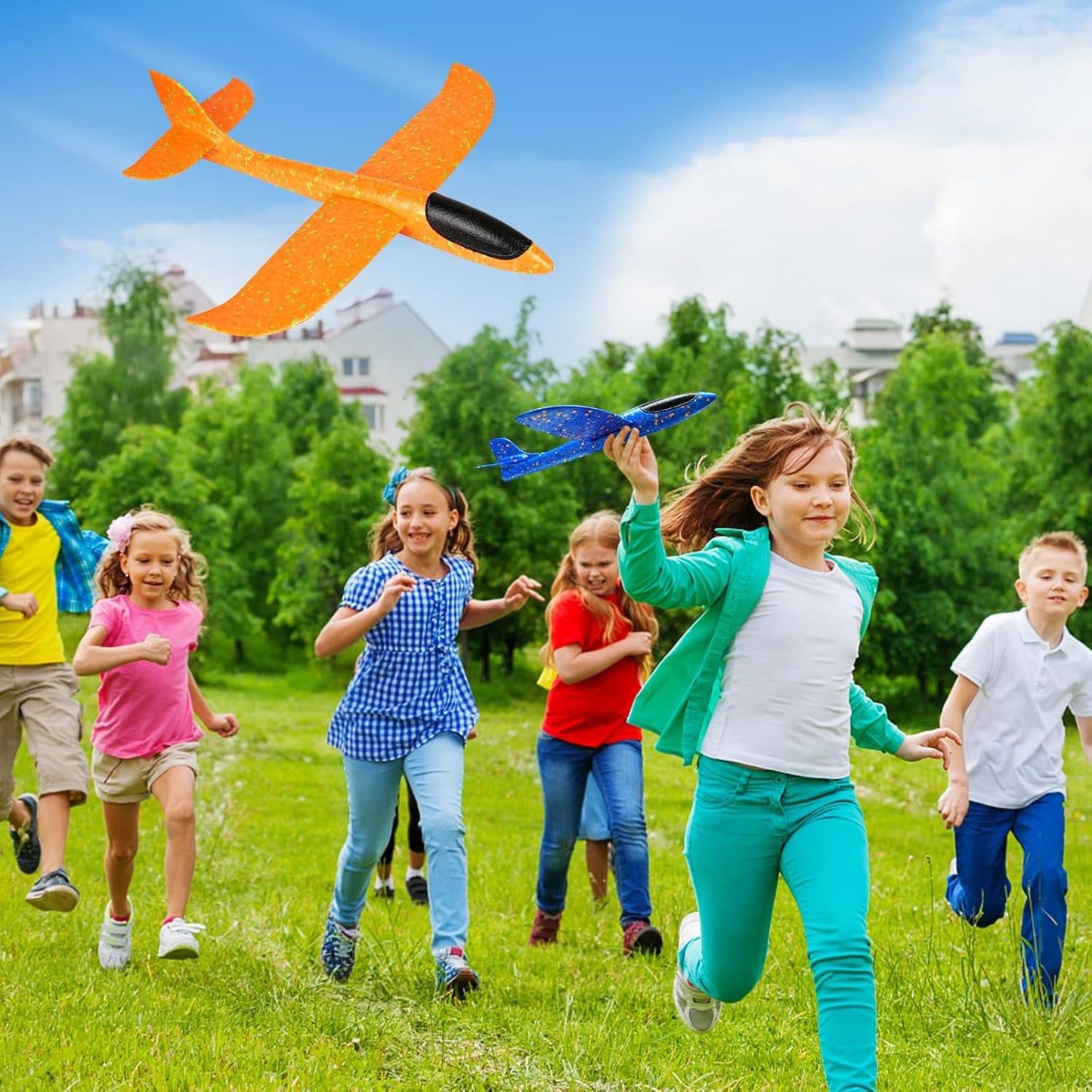 Flying Airplane With Shooting Gun