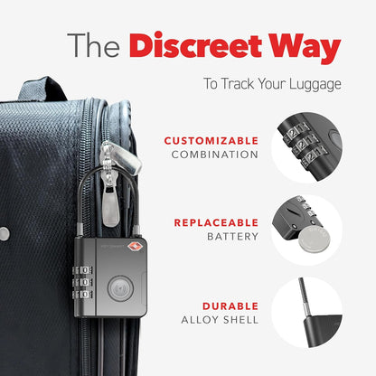 TSA Lock for Anti-lost Luggage Backpack With iOS Location Tracker