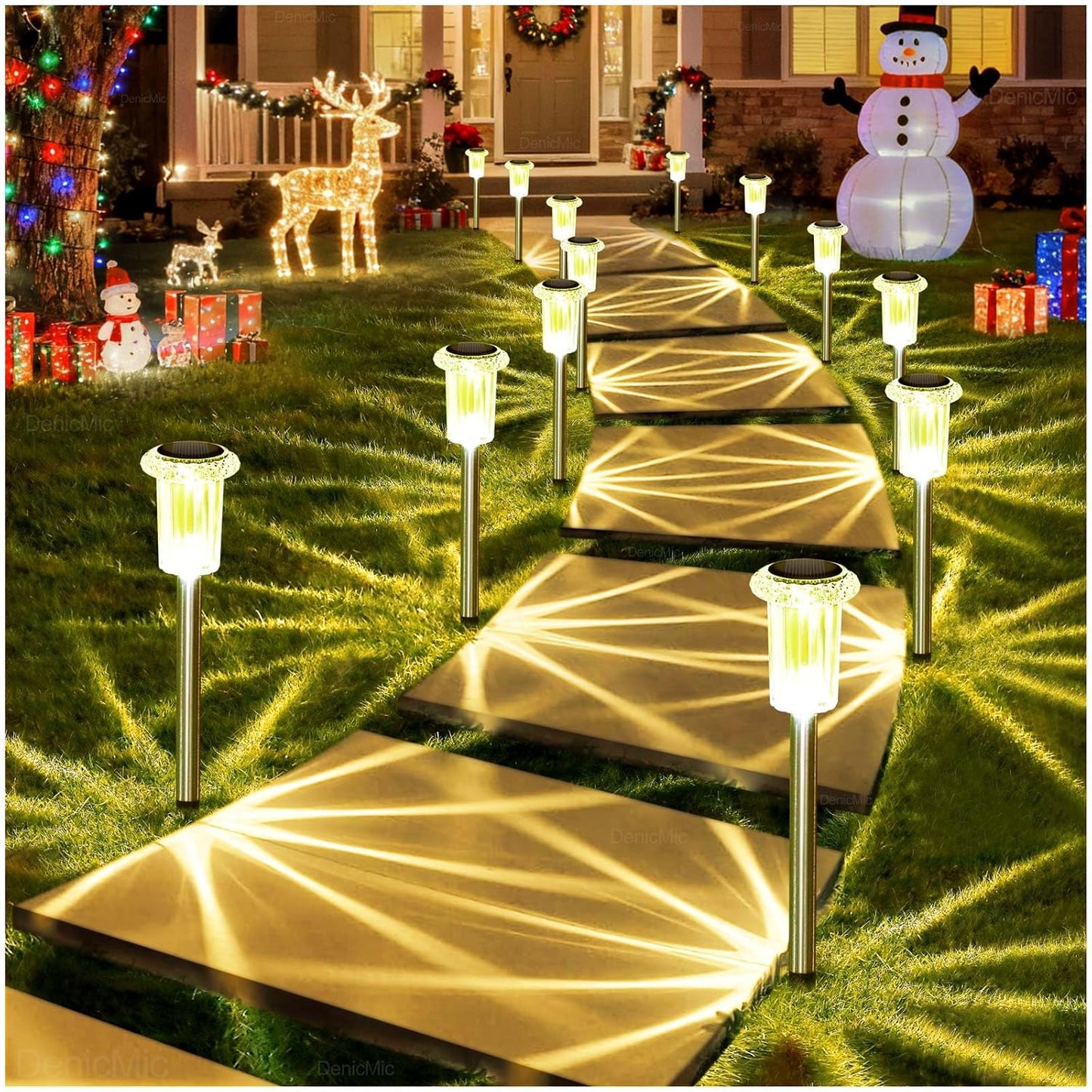 Solar Power Pathway Lights