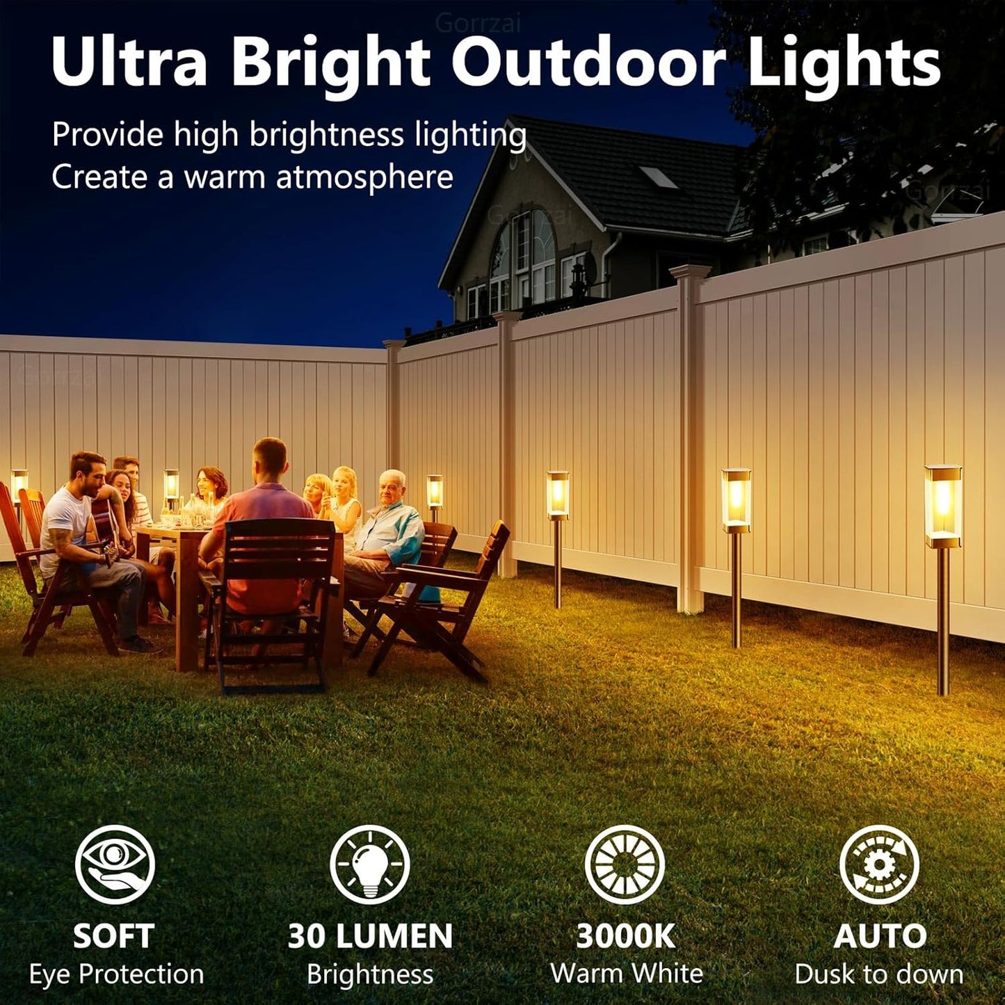 Waterproof Solar Garden Lights