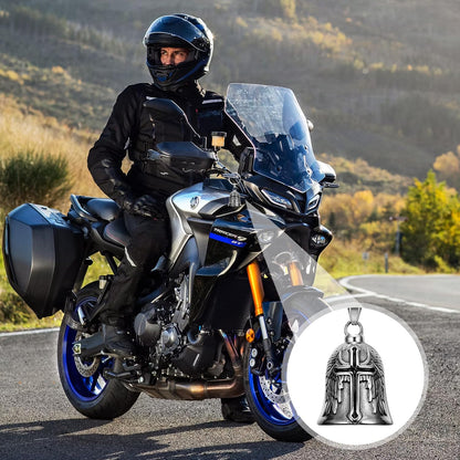 Stainless Steel Guardian Bell | Best Biker Gift For Good Luck Charm