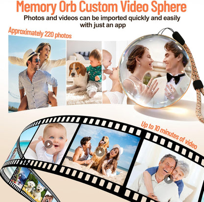 Video Player Crystal Memory Ball