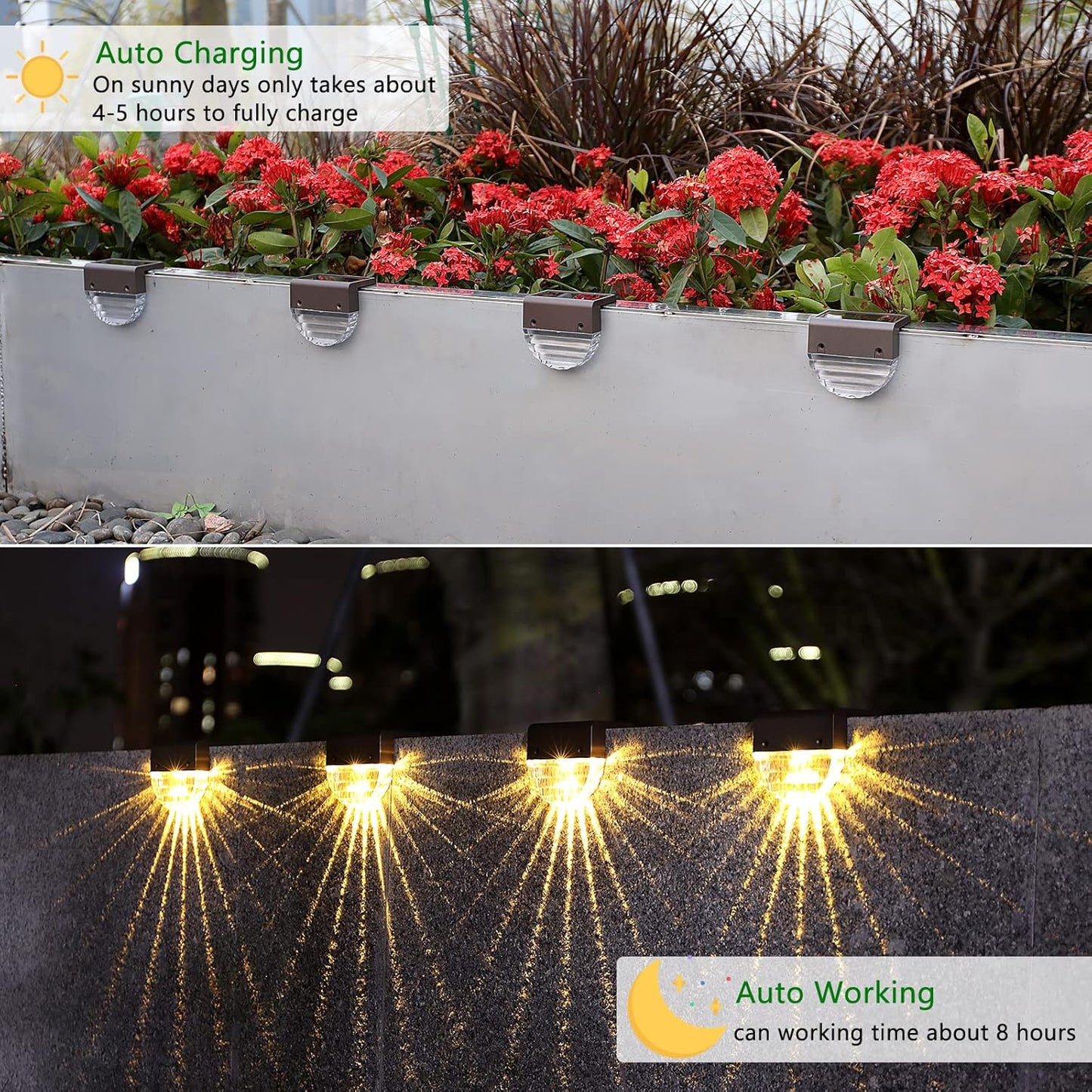 SolarGlow Step Lights