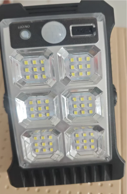 Solar Power Clip On Motion Sensor LED Light