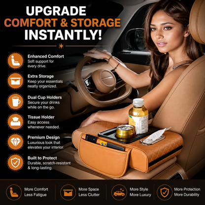 Multifunctional Car Armrest Box Pad