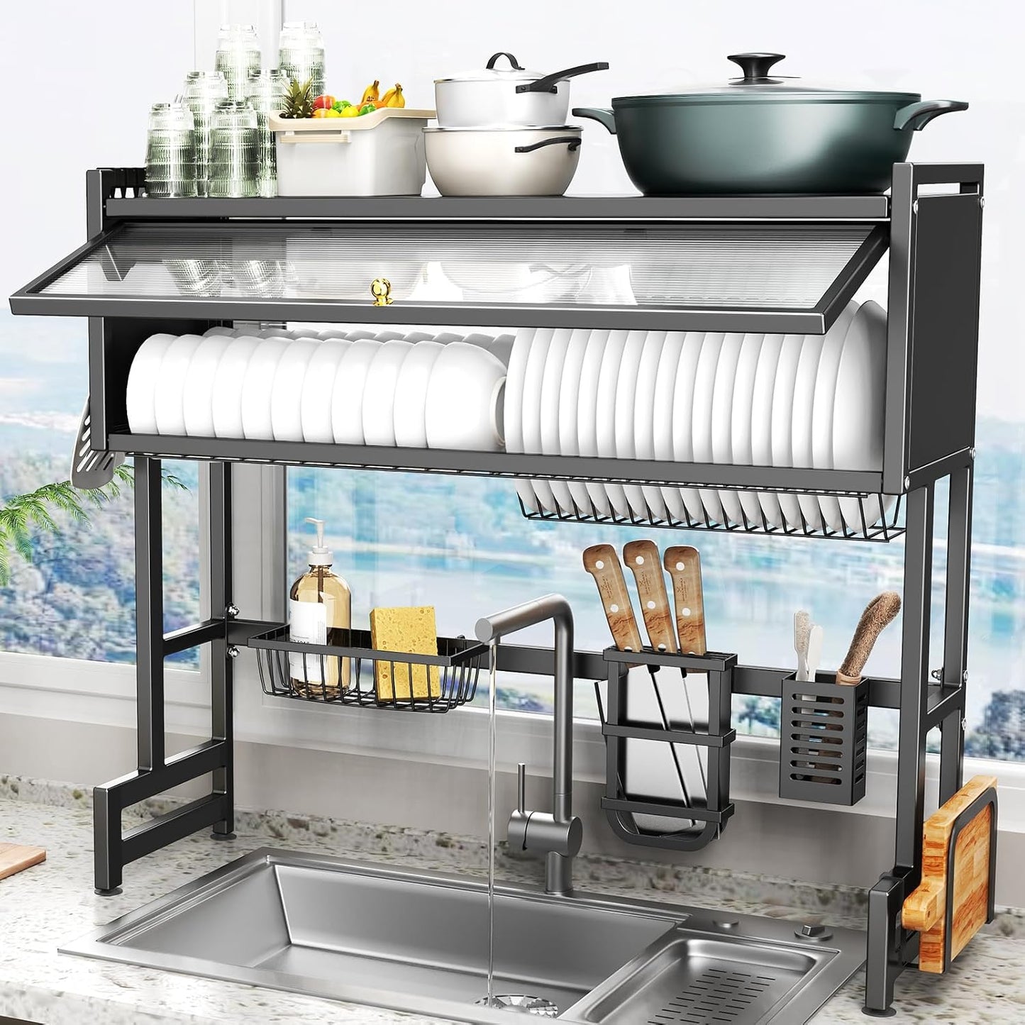 Large Space Multi-Tier Storage Rack