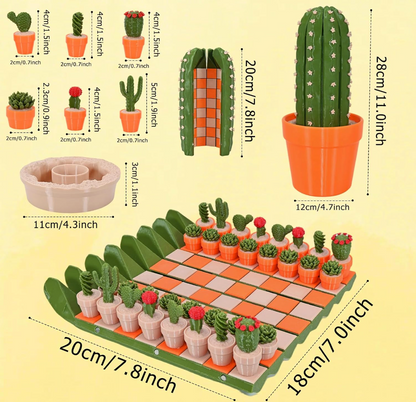 Cactus Potted Plant Chess