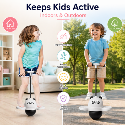 Panda Jumping Ball  — Fun Fitness Balance Play (Children & Adults)