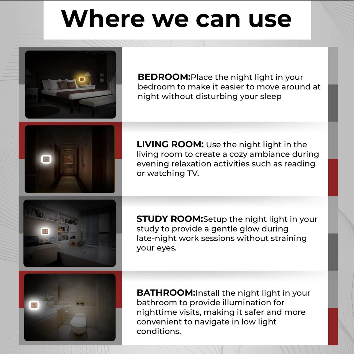 Smart LED Sensor Night