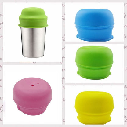 Silicon Cup Lid With Straw