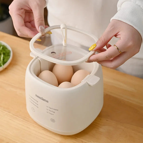Electric Egg Cooker with 6 Boiling Modes