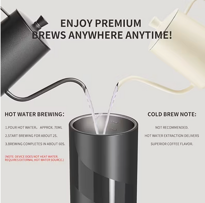 Portable Rechargeable Coffee Machine
