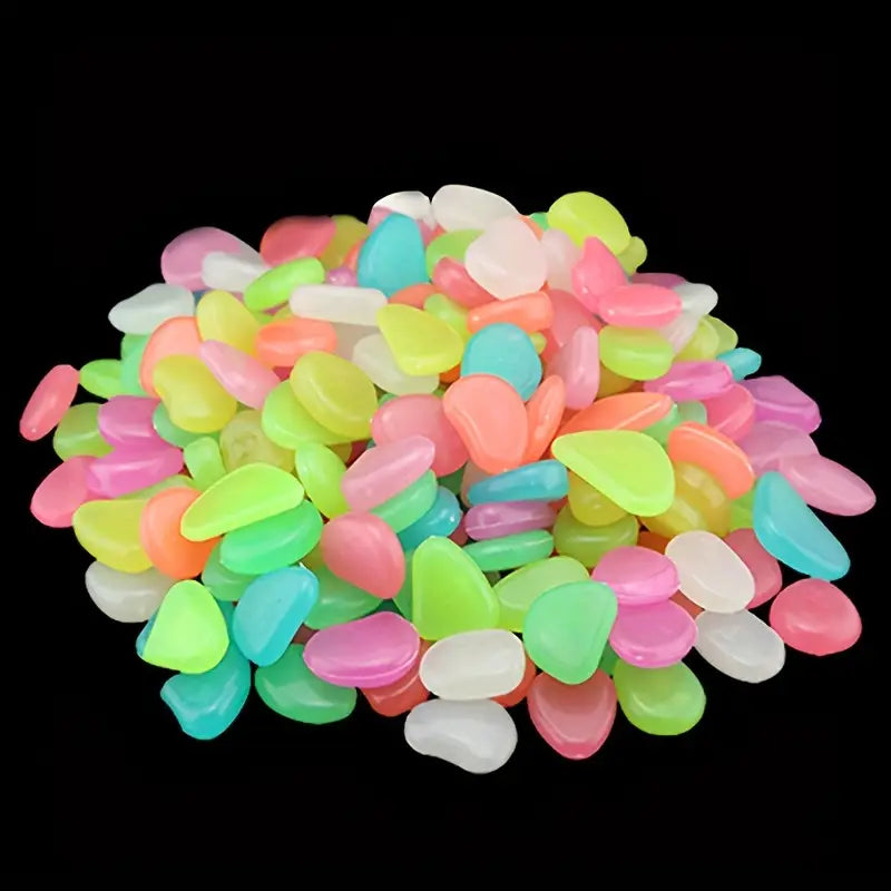 Glow In Dark Garden Rocks