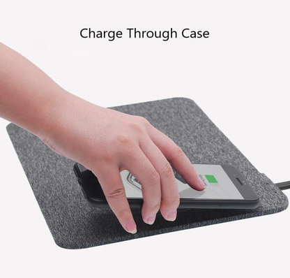 Wireless Charging Mouse Pad