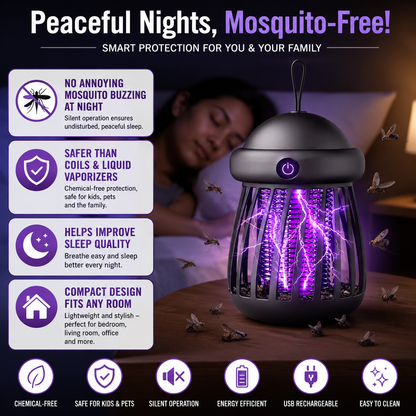 USB Rechargeable Mosquito killer Lamp