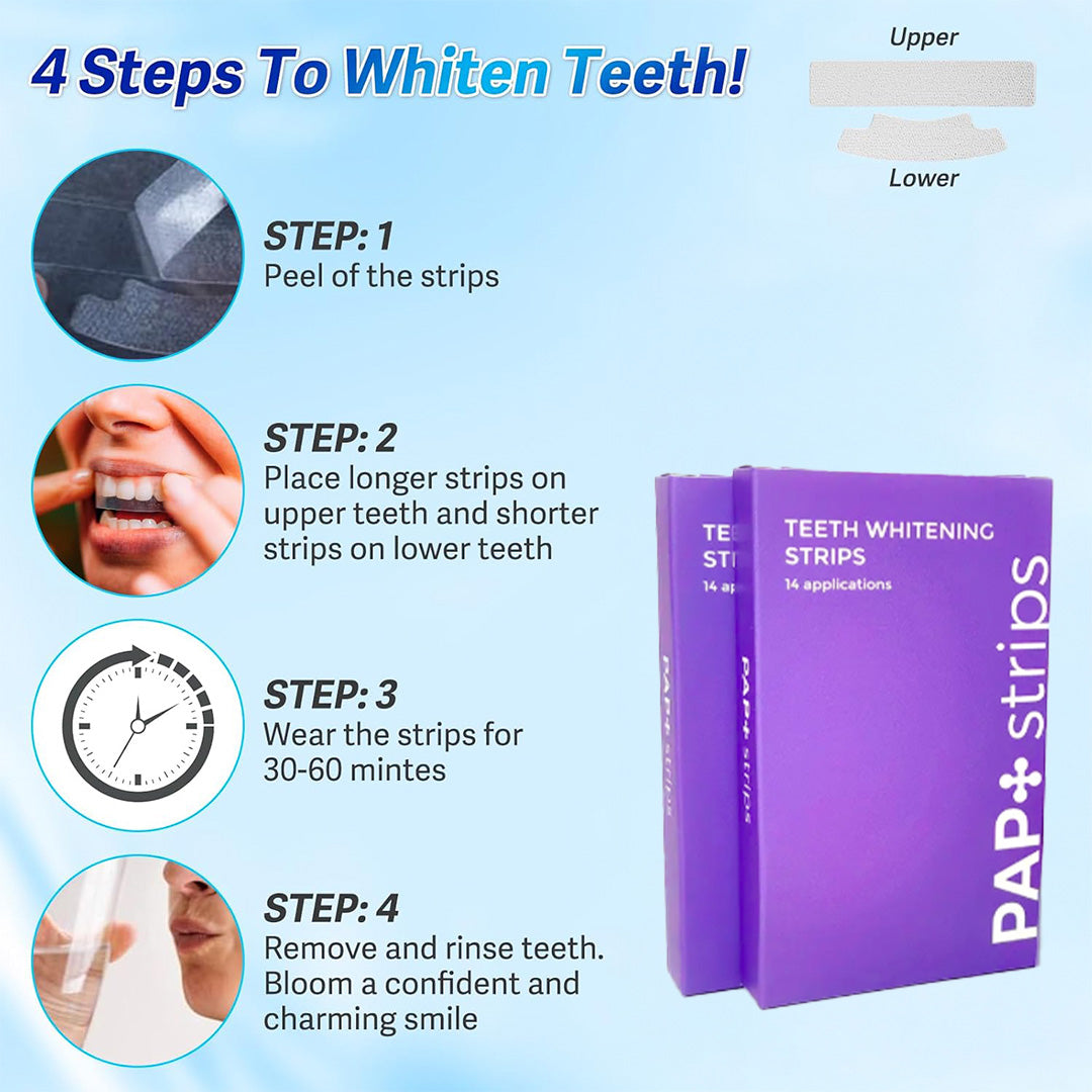 Teeth Whitening Strips (14 Pair)