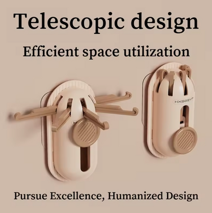 Multi Organizer Foldable Wall-Mounted Hook