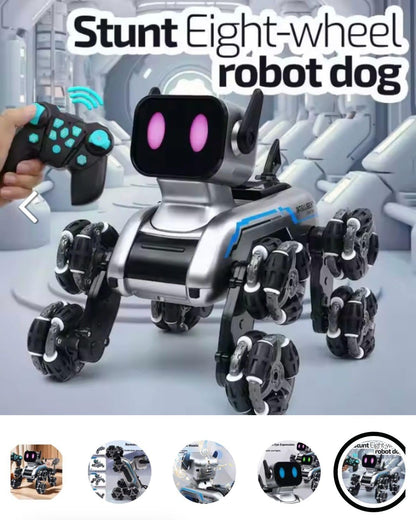 8-Wheel Stunt Robot Dog Car