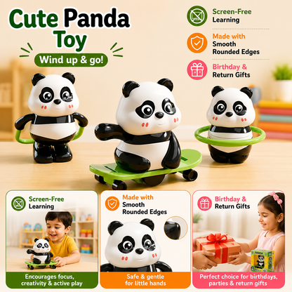 Tumbling & Swinging Panda Toy