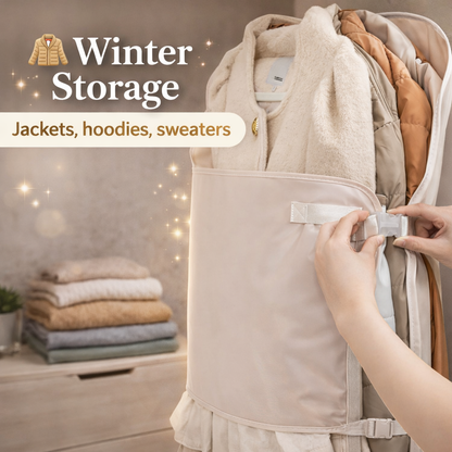Hanging Wardrobe Space Saver Organizer