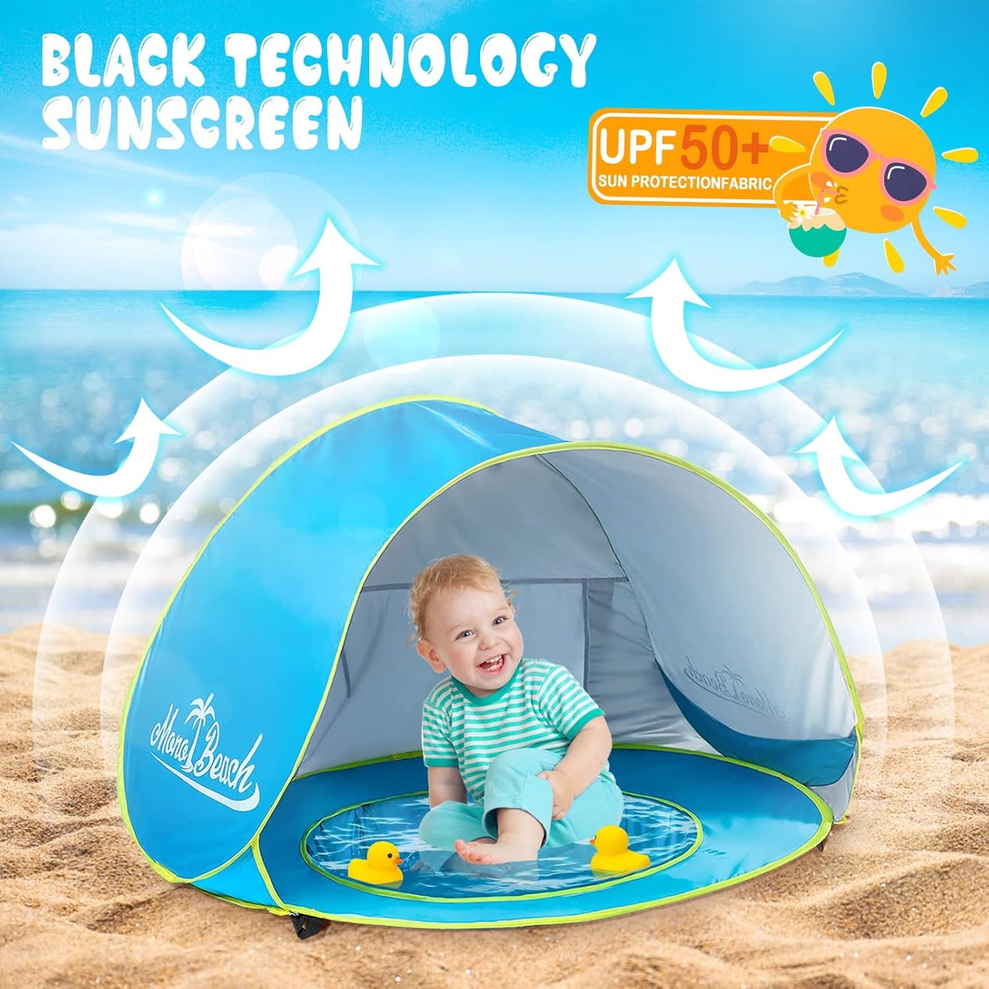 Portable Baby Cooling Pool Tent