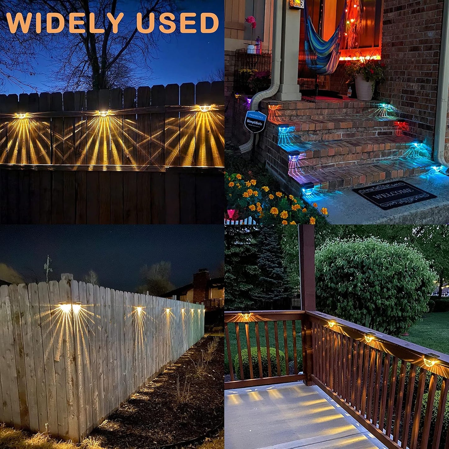 SolarGlow Step Lights