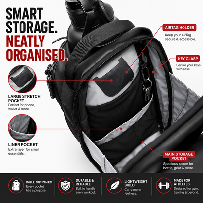 Magnetic Gym Bag