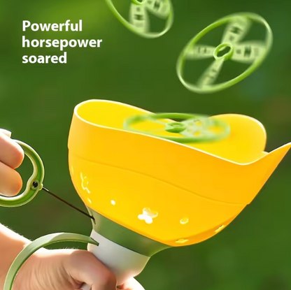 Flying Disc Launcher And Catching Set