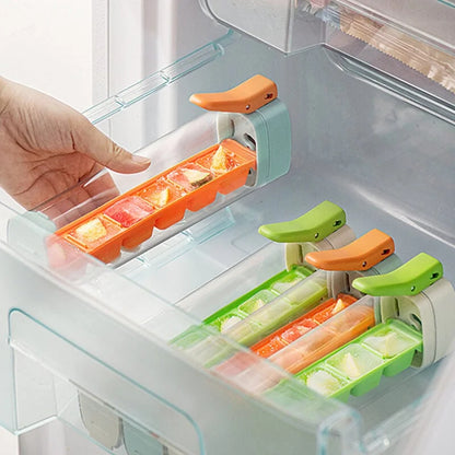 Single Hand Click Ice Tray