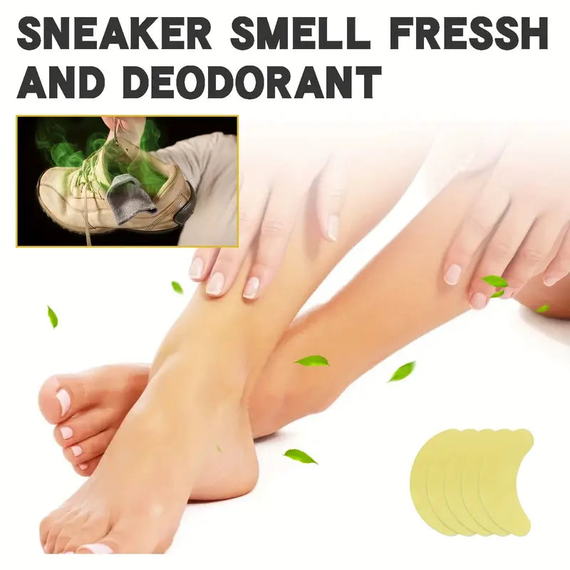 Ultra-Fresh Shoe Deodorant Stickers (10 Pcs)