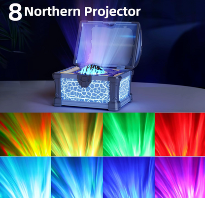 GlowChest Treasure Projection Lamp